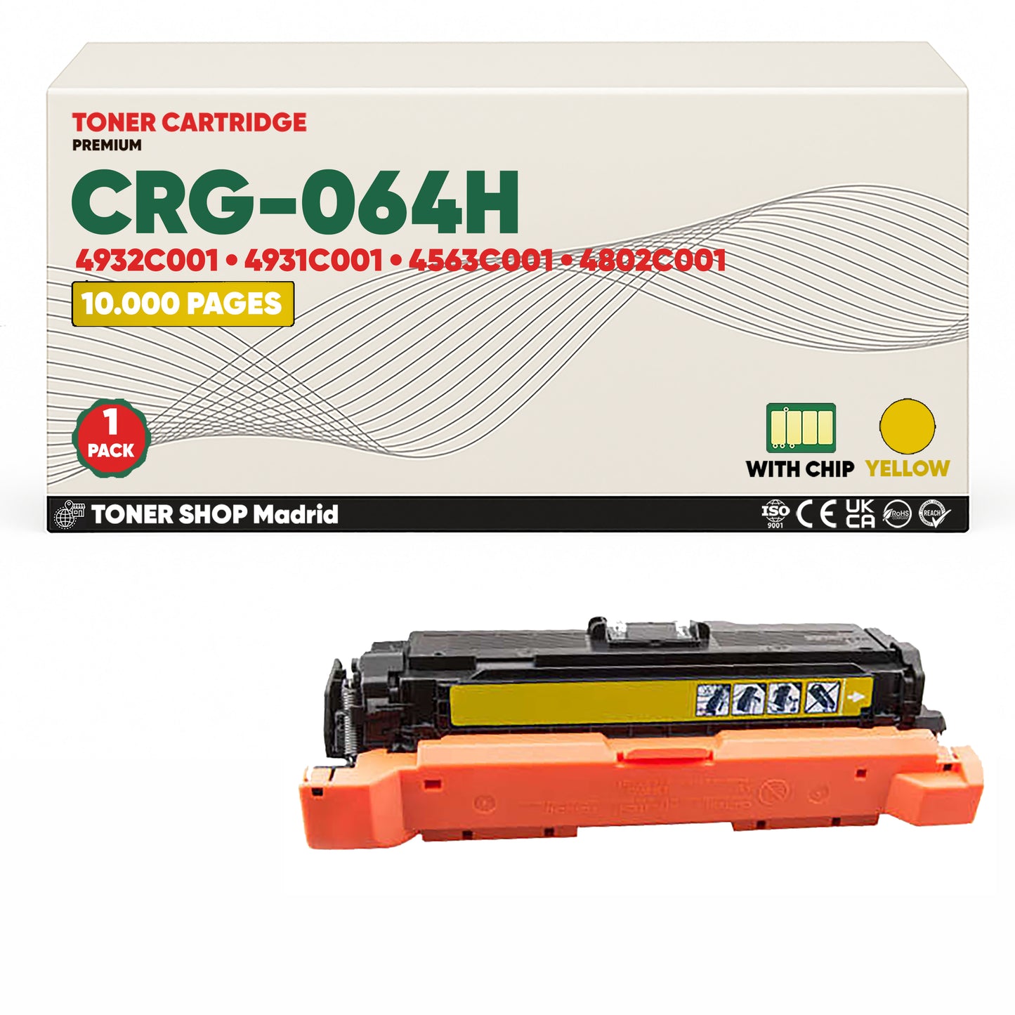 BDink Tóner Compatible Canon 064H/T10/T10L (CMYK Pack 4)