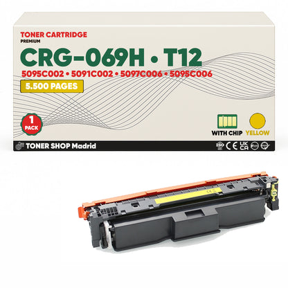 BDink Tóner Compatible Canon 069H/T12 (CMYK Pack 4)