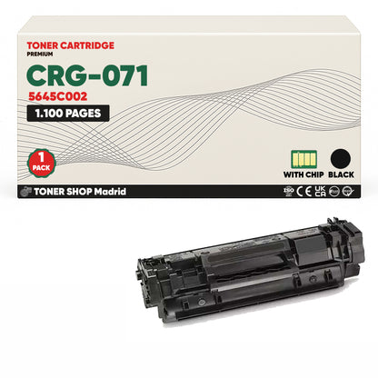 BDink Cartucho Tóner Compatible Canon 071 Negro