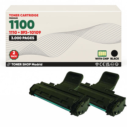 BDink Cartucho Tóner Compatible Dell 1100/1110 Negro