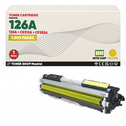 BDink Cartucho Tóner Compatible HP 126A/130A CMYK (Pack 4)
