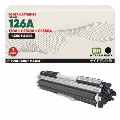 BDink Cartucho Tóner Compatible HP 126A/130A CMYK (Pack 4)