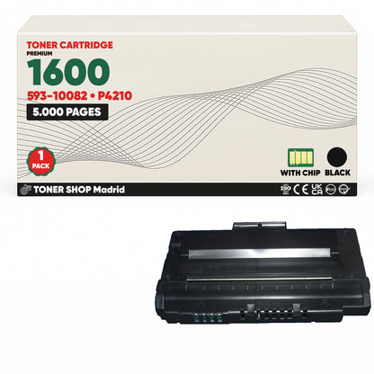BDink Cartucho/s Tóner Compatible/s Dell 1600 Negro