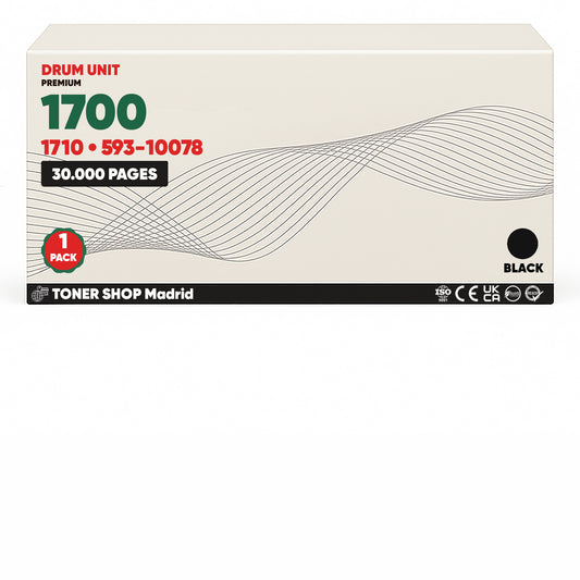 BDink Tambor de Imagen Compatible Dell 1700/1710 (Drum)