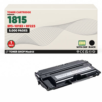 BDink Cartucho/s Tóner Compatible/s Dell 1815 Negro