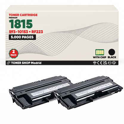 BDink Cartucho/s Tóner Compatible/s Dell 1815 Negro
