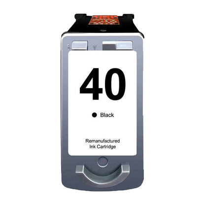 BDink Cartuchos Tinta Compatible con Canon PG40 Negro y CL41 Color (Pack 2) - Muestra Nivel de Tinta