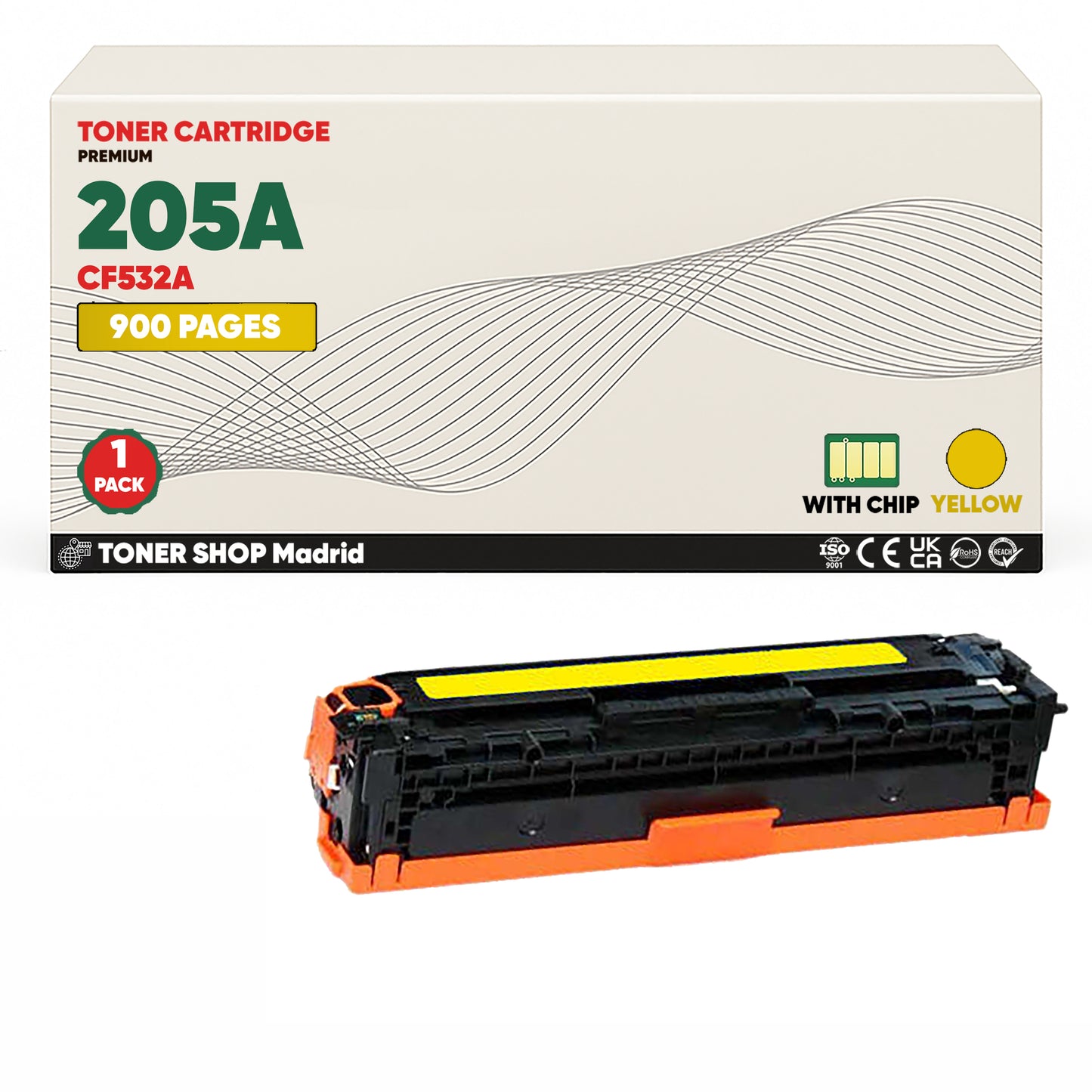 BDink Tóner Compatible HP 205A (Pack 4 CMYK) CF530A CF531A CF532A CF533A