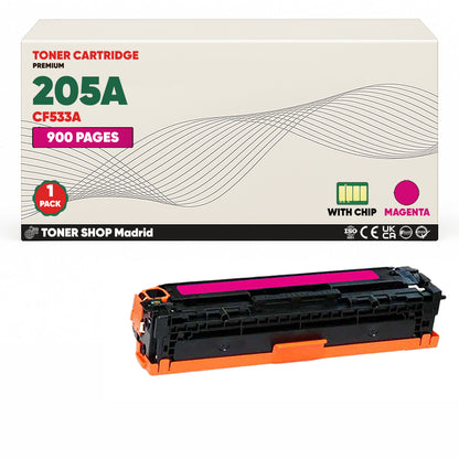 BDink Tóner Compatible HP 205A (Pack 4 CMYK) CF530A CF531A CF532A CF533A
