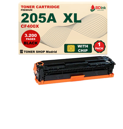BDink Tóner Compatible HP 205A XL (Pack 4 CMYK) CF530A CF531A CF532A CF533A