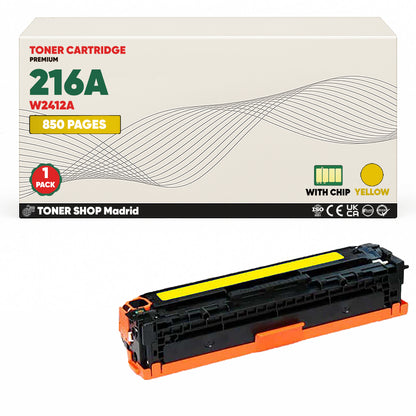 BDink Tóner Compatible HP 216A (Pack 4 CMYK) W2410A W2411A W2412A W2413A