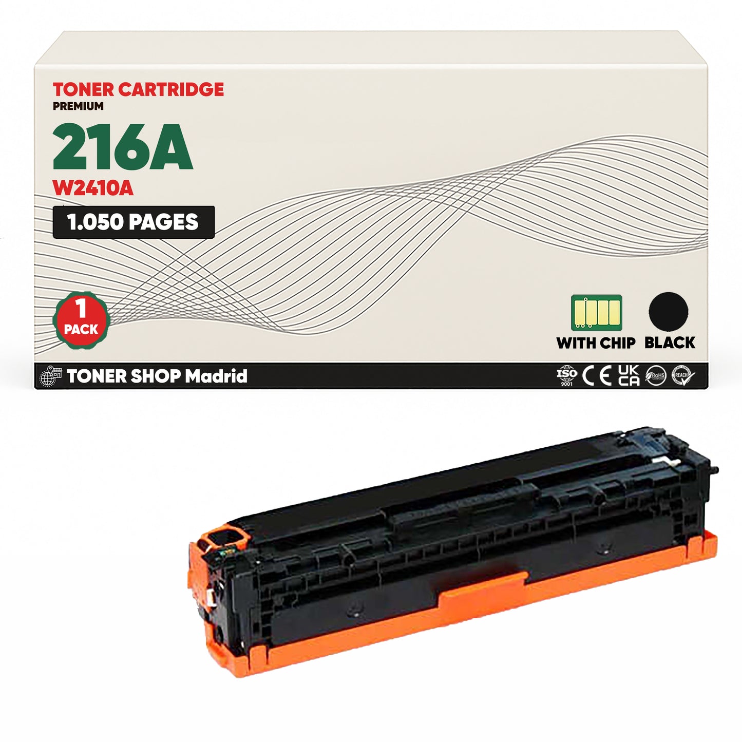 BDink Tóner Compatible HP 216A (Pack 4 CMYK) W2410A W2411A W2412A W2413A