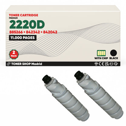 BDink Tóner Compatible Ricoh Type 2220D Negro 885266
