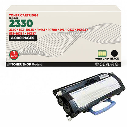 BDink Cartucho/s Tóner Compatible/s Dell 2330/2350 Negro