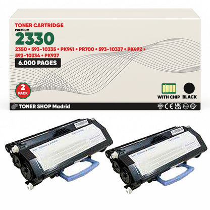 BDink Cartucho/s Tóner Compatible/s Dell 2330/2350 Negro