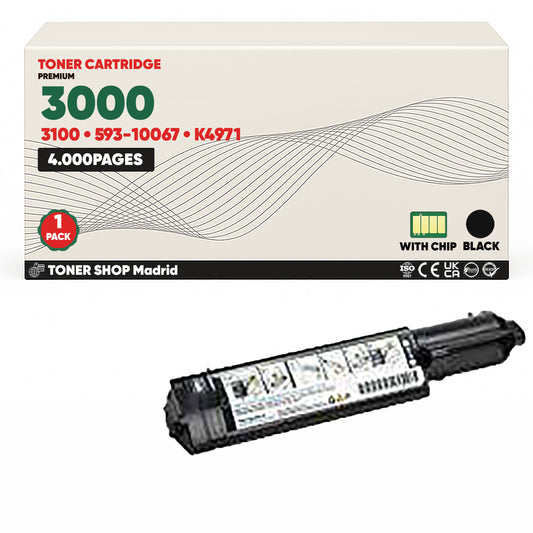 BDink Cartucho/s Tóner Compatible/s Dell 3110/3115 CMY (Pack 4)