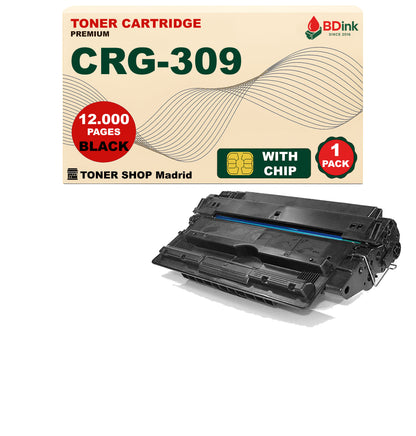 BDink Cartucho Tóner Compatible Canon 309 Negro