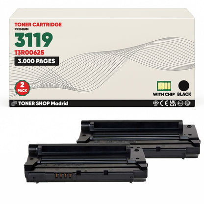 BDink Cartucho Tóner Compatible Xerox 3119 Negro