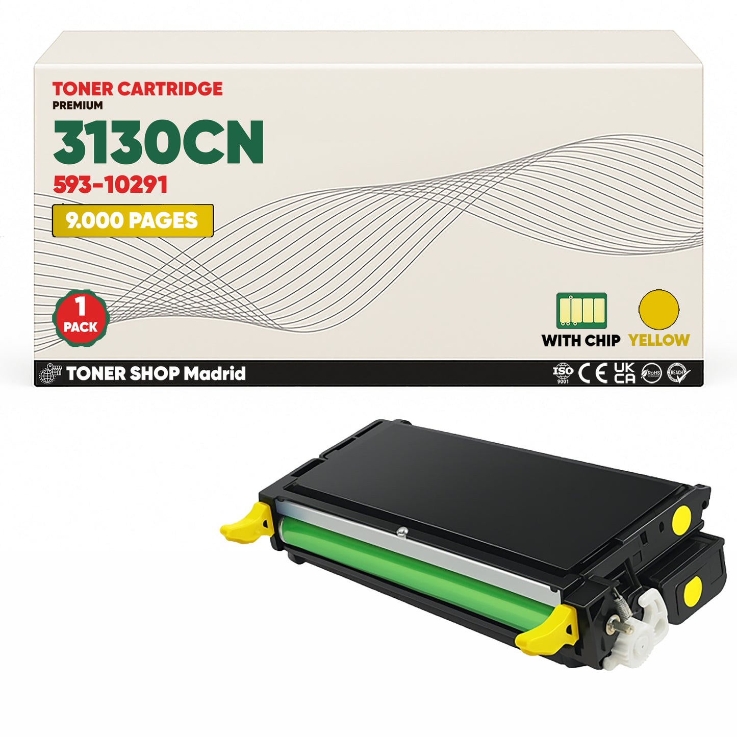 BDink Cartucho/s Tóner Compatible/s Dell 3130CN CMYK (Pack 4)