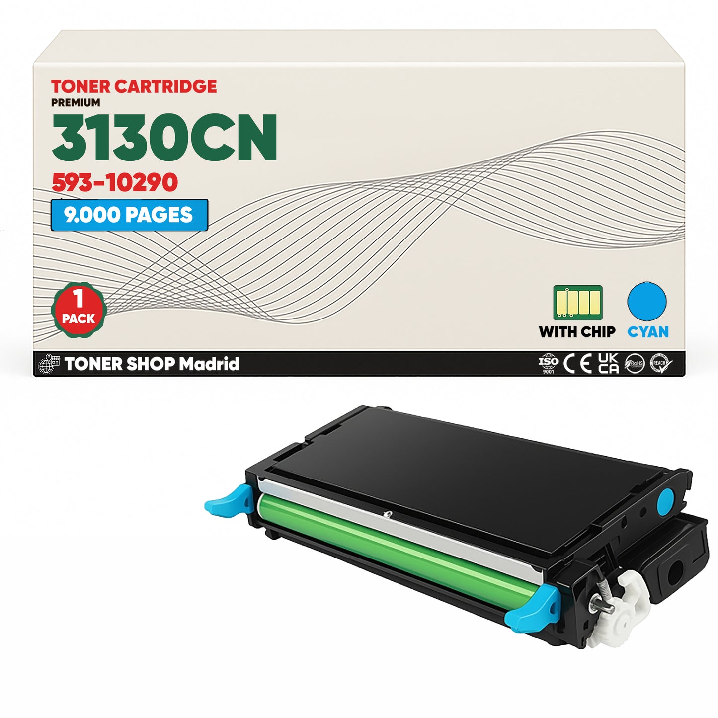 BDink Cartucho/s Tóner Compatible/s Dell 3130CN CMYK (Pack 4)