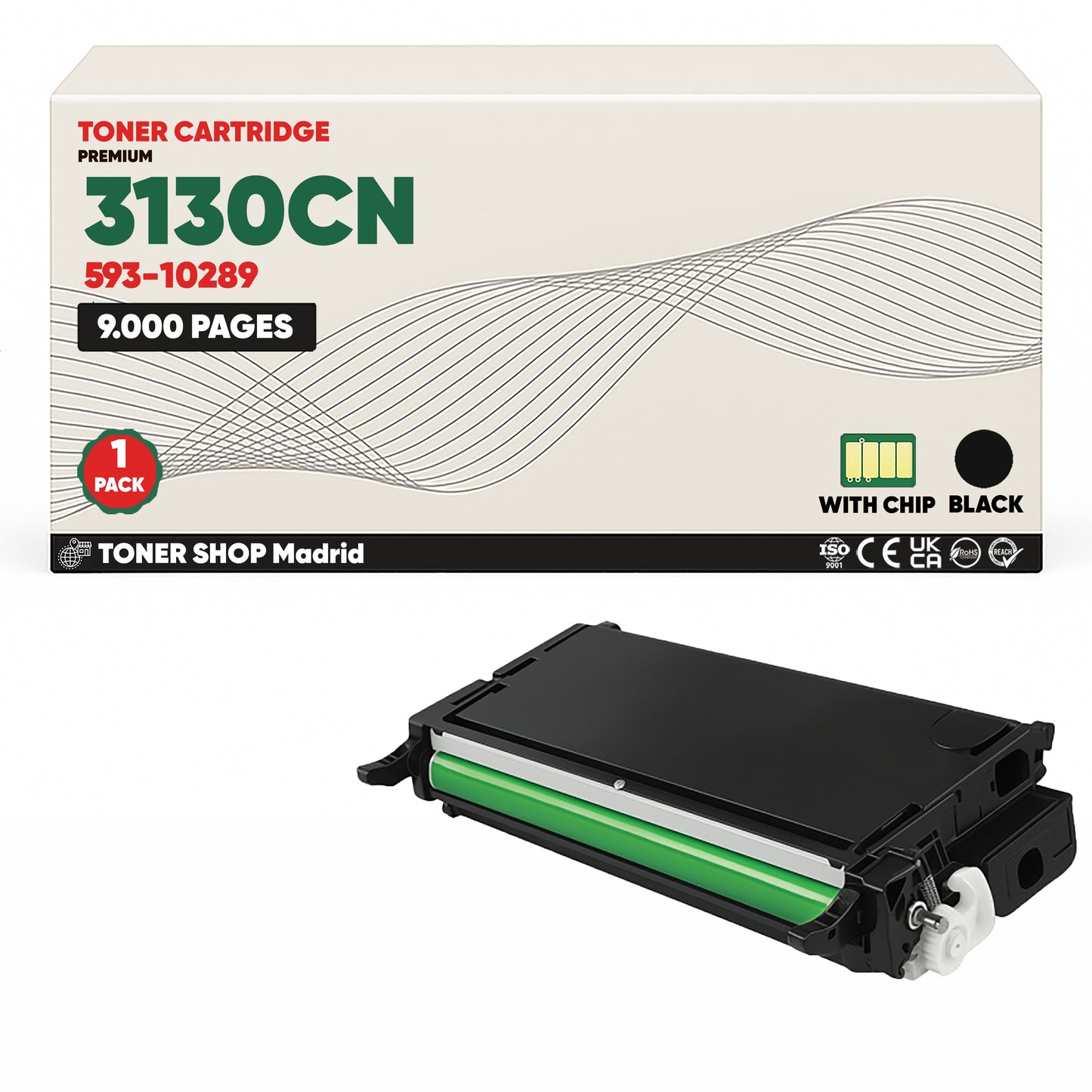 BDink Cartucho/s Tóner Compatible/s Dell 3130CN CMYK (Pack 4)