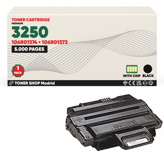 BDink Cartucho Tóner Compatible Xerox Phaser 3250 Negro