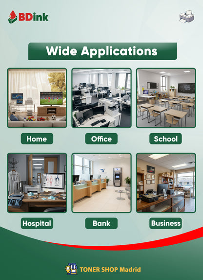 BDink Cartucho Tóner Compatible Canon 701 Negro