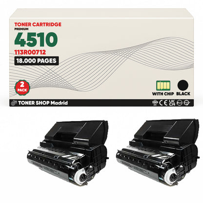 BDink Cartucho Tóner Compatible Xerox Phaser 4510 Negro
