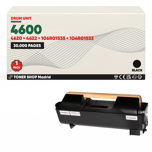BDink Tambor de Imagen Compatible Xerox Phaser 4600 (Drum) - Negro
