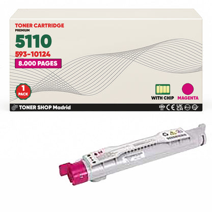 BDink Cartucho/s Tóner Compatible/s Dell 5110 Cyan & Magenta (Pack 2)