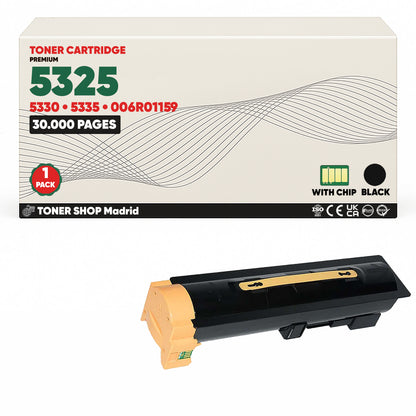 BDink Cartucho Tóner Compatible Xerox WorkCentre 5325 Negro