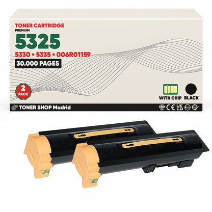 BDink Cartucho Tóner Compatible Xerox WorkCentre 5325 Negro