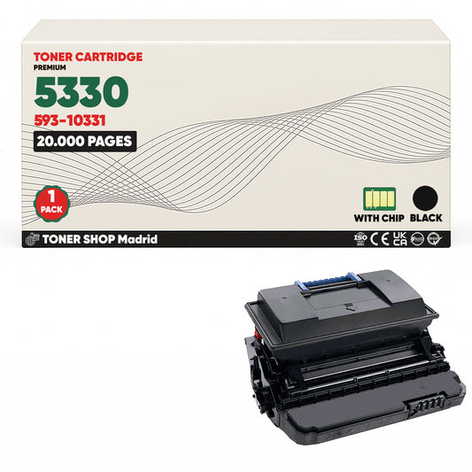 BDink Cartucho/s Tóner Compatible/s Dell 5330 Negro