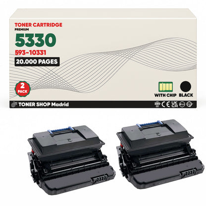 BDink Cartucho/s Tóner Compatible/s Dell 5330 Negro