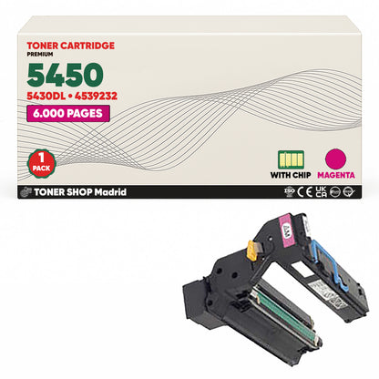 BDink Tóner Compatible Konica Minolta MagiColor 5430DL/5450 (Pack 4 CMYK)