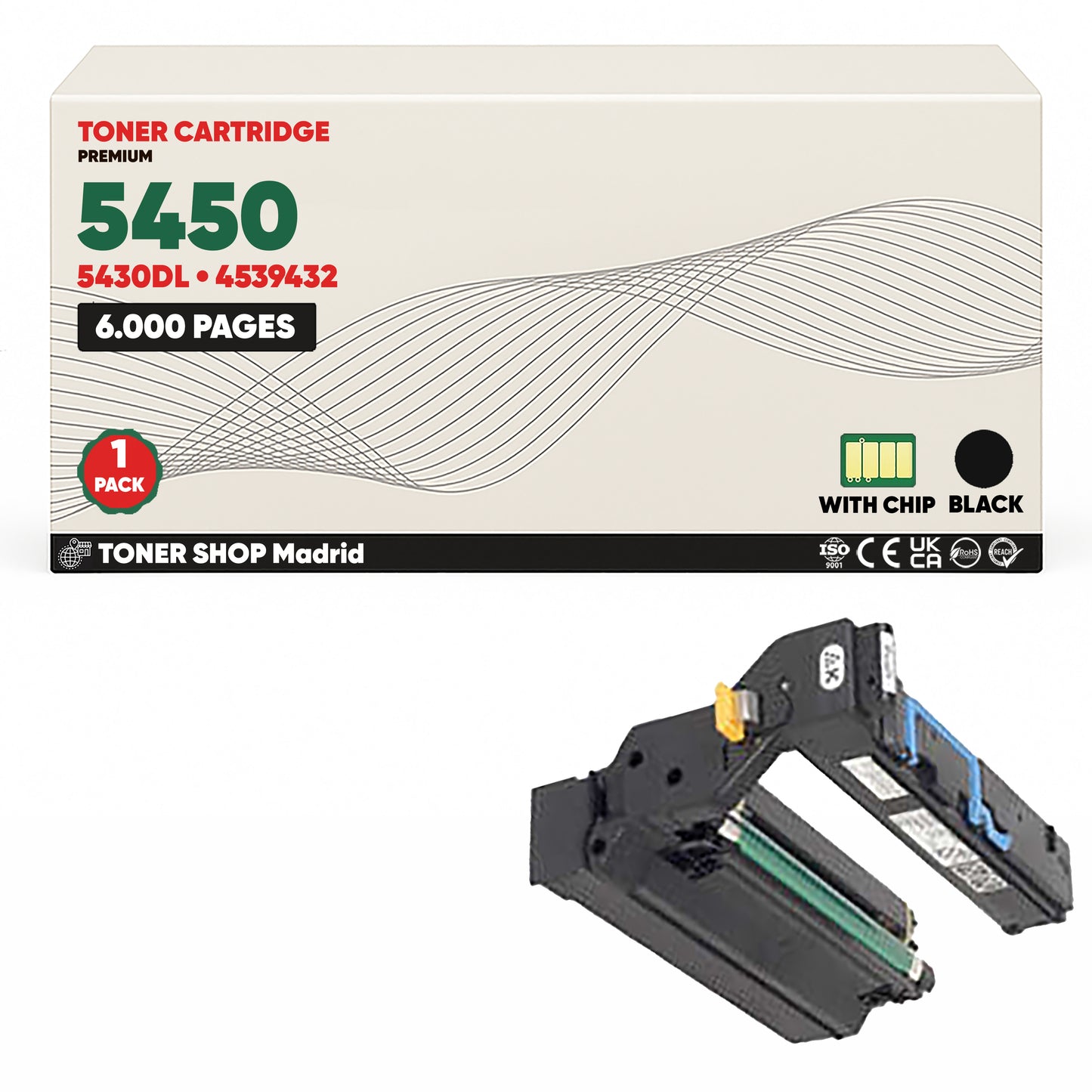 BDink Tóner Compatible Konica Minolta MagiColor 5430DL/5450 (Pack 4 CMYK)