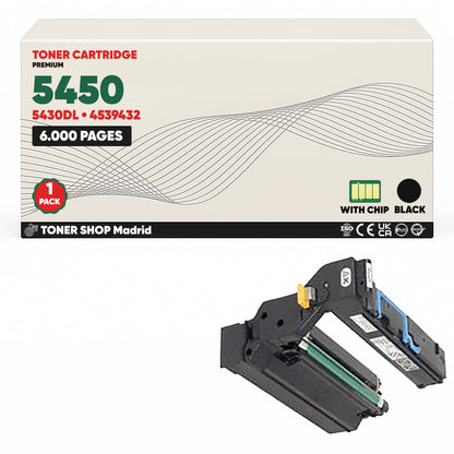 BDink Tóner Compatible Konica Minolta MagiColor 5430DL/5450 (Pack 4 CMYK)