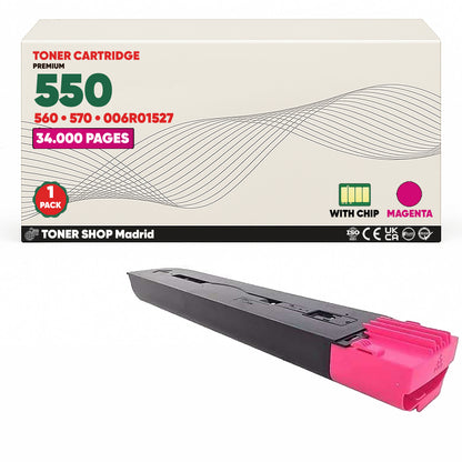 BDink Tóner Compatible Xerox 550/560/570 (Pack 4 CMYK)