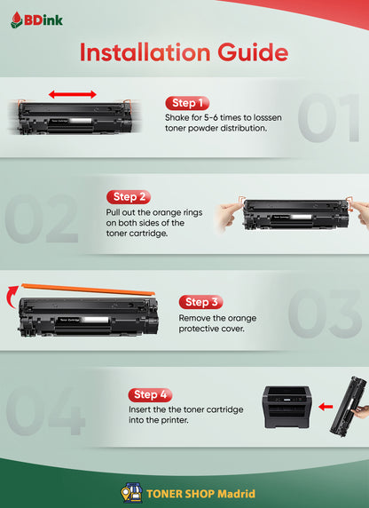 BDink Cartucho Toner Compatible HP C7115A Negro (Pack 1)