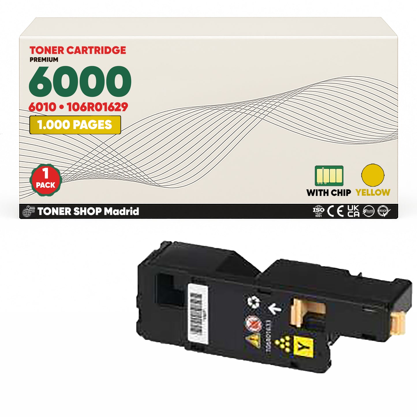 BDink Tóner Compatible Xerox Phaser 6000 (Pack 4 CMYK)