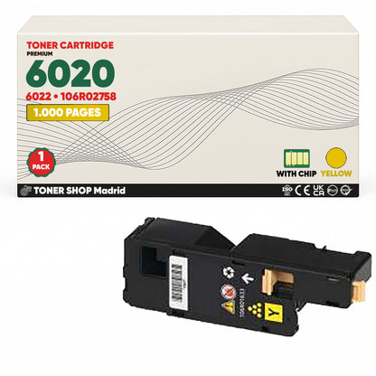 BDink Tóner Compatible Xerox Phaser 6020 (Pack 4 CMYK)