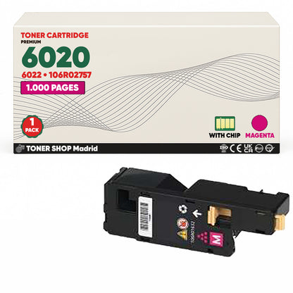 BDink Tóner Compatible Xerox Phaser 6020 (Pack 4 CMYK)