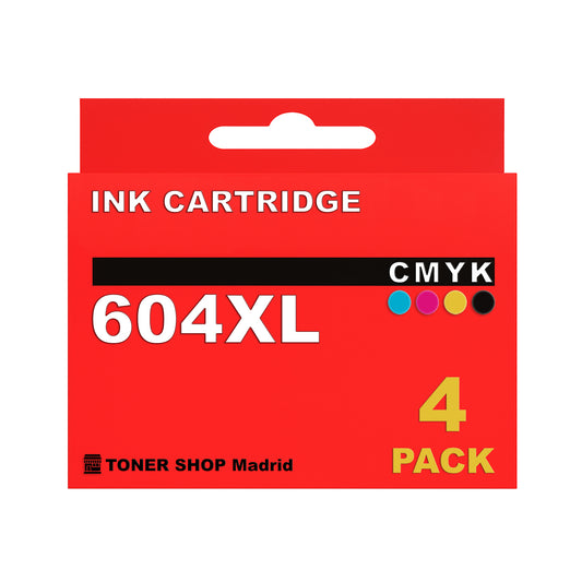 BDink Cartuchos Tinta Compatible Epson 604XL CMYK (Pack 4)