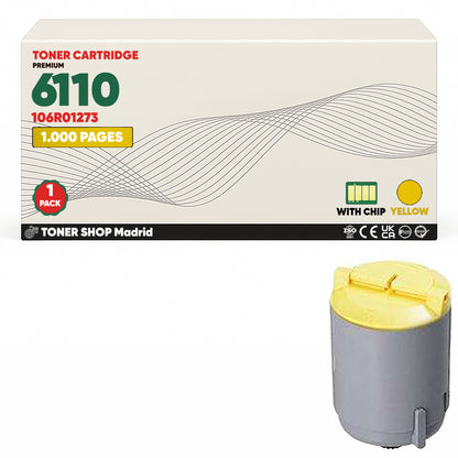 BDink Tóner Compatible Xerox Phaser 6110 (Pack 4 CMYK)