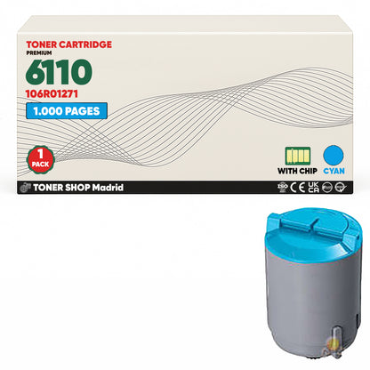 BDink Tóner Compatible Xerox Phaser 6110 (Pack 4 CMYK)