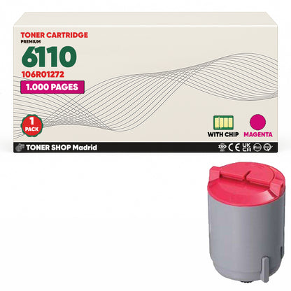 BDink Tóner Compatible Xerox Phaser 6110 (Pack 4 CMYK)