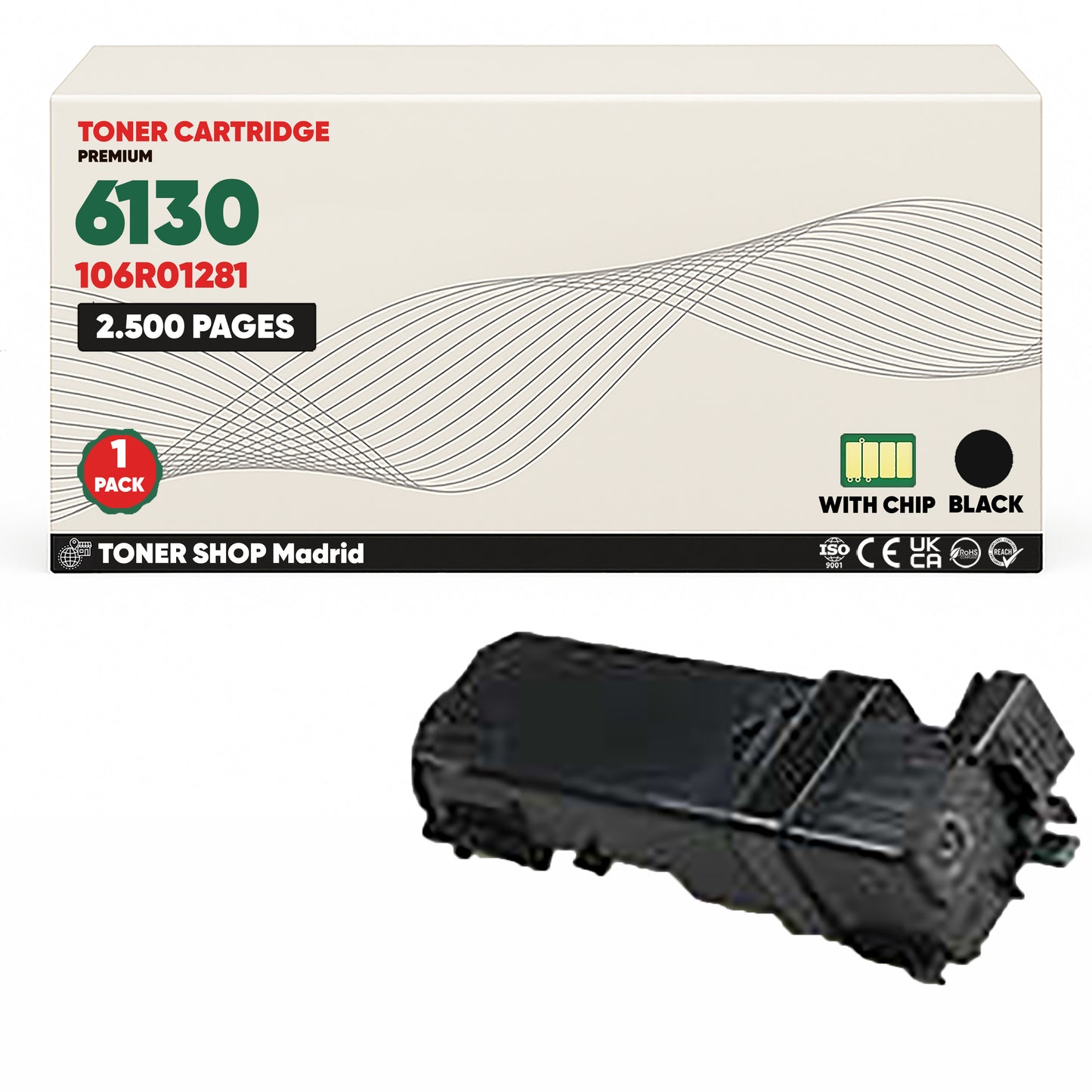 BDink Tóner Compatible Xerox Phaser 6130 (Pack 4 CMYK)