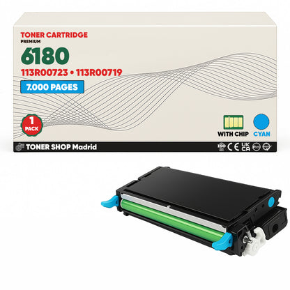BDink Tóner Compatible Xerox Phaser 6180 (Pack 4 CMYK)