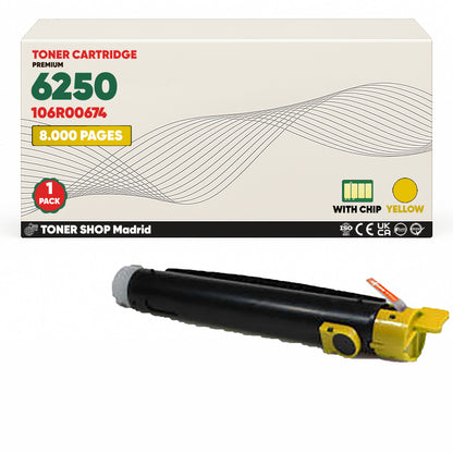 BDink Tóner Compatible Xerox Phaser 6250 (Pack 4 CMYK)