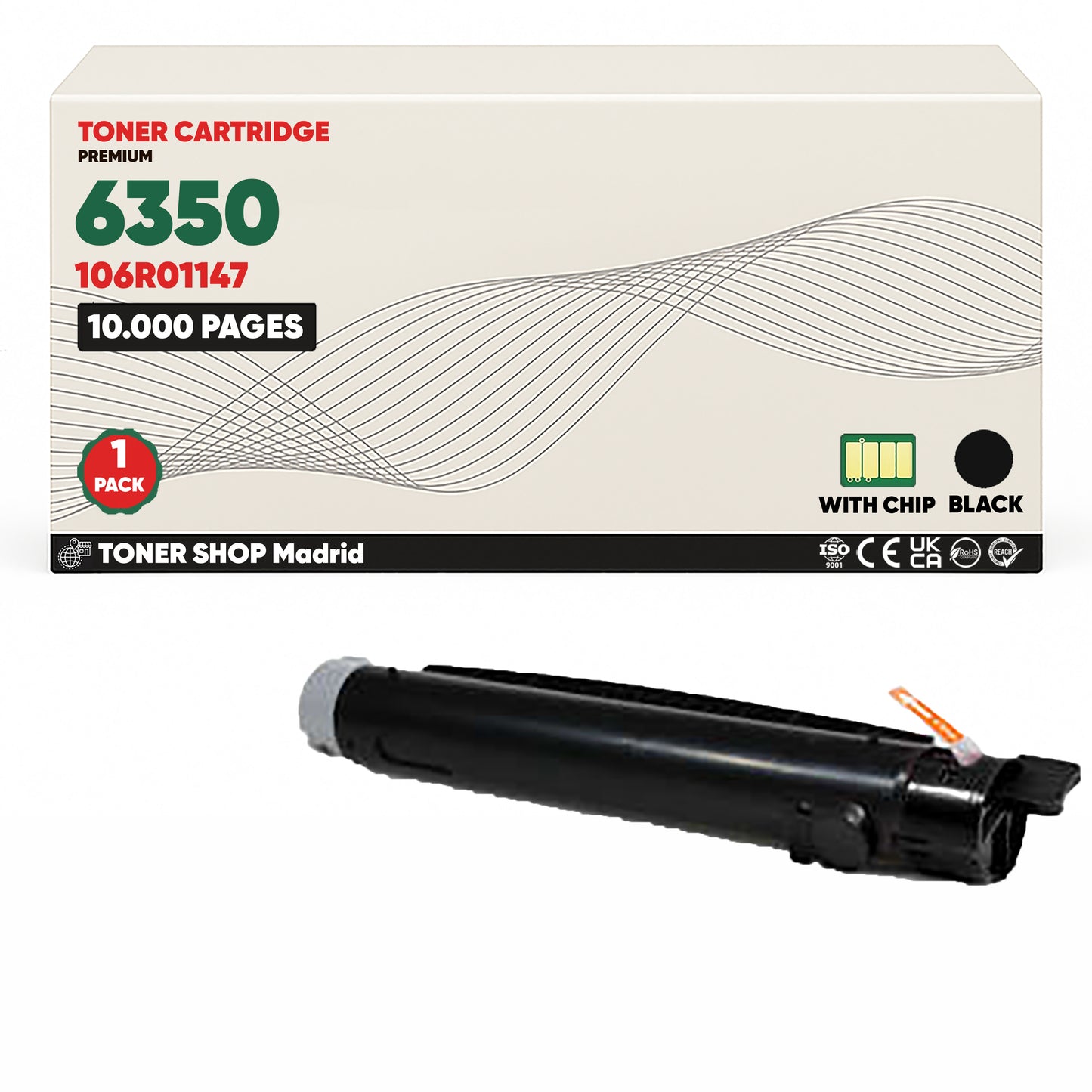 BDink Tóner Compatible Xerox Phaser 6350 (Pack 4 CMYK)